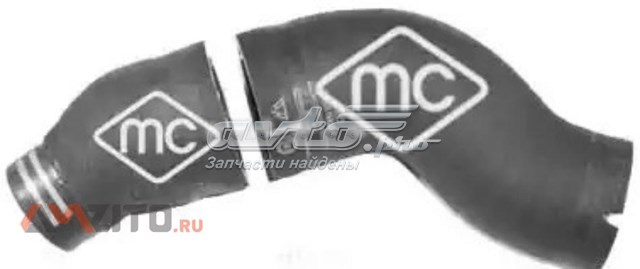 Cano derivado de ar, entrada na turbina (supercompressão) 09199 Metalcaucho