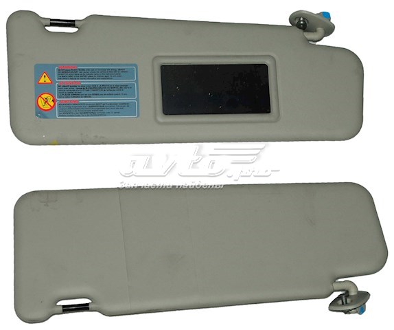 Pala contra o sol Renault (RVI) 964016685R preço, a partir de 44,34 USD