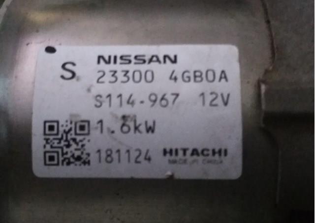  Motor de arranco Infiniti Q50 sedan (V37) (2013 - 2026) 