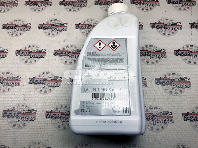 Fluido de esfriamento A000989282509 Mercedes