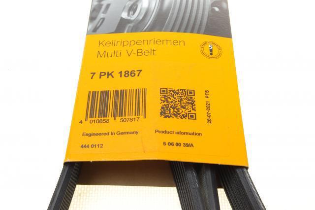 7PK1867 Continental/Siemens Correia dos conjuntos de transmissão