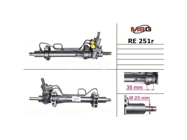 Cremalheira da direção MSG Rebuilding RE251R preço, a partir de 246,10 USD