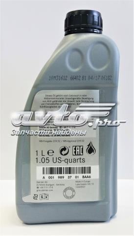 A0019893701BAA6 Mercedes Óleo para motor