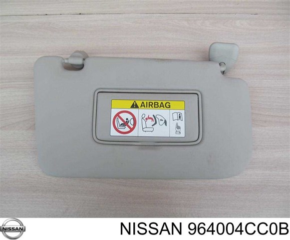 Pala contra o sol Nissan/Infiniti 964004CC0B preço, a partir de 78,32 USD
