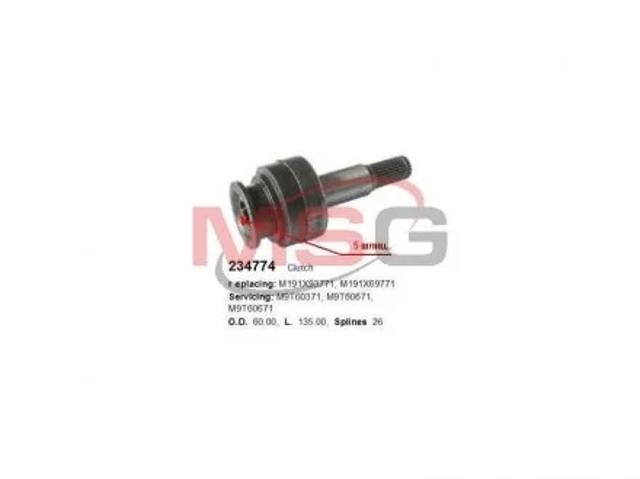 Roda-livre do motor de arranco Cargo 234774 preço, a partir de 30,25 USD