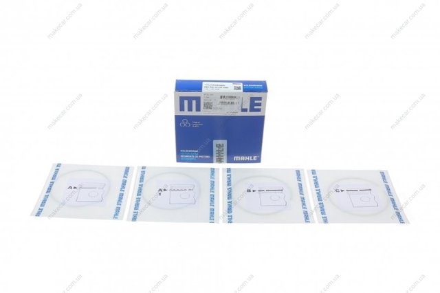 Anéis do pistão para 1 cilindro, STD. 028RS001260N0 Mahle Original