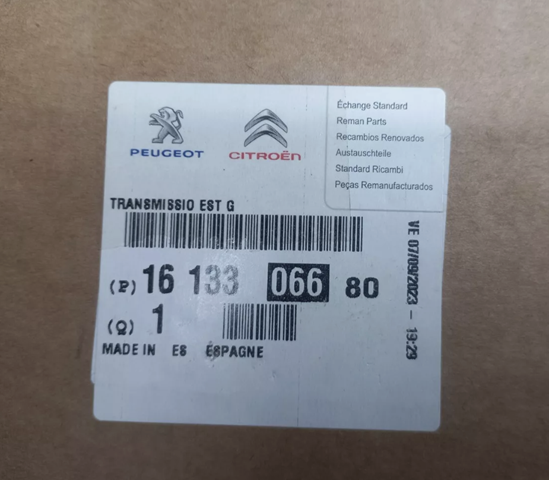 Semieixo (acionador) dianteiro esquerdo Peugeot/Citroen 1613306680 preço, a partir de 90,24 USD