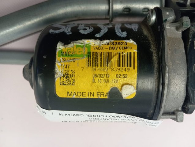 Compre 9816558880 Peugeot/Citroen Trapézio de limpador pára-brisas