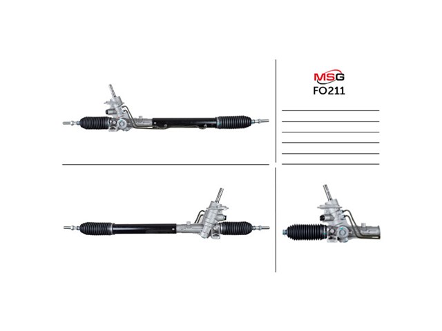FO211 MSG Cremalheira da direção
