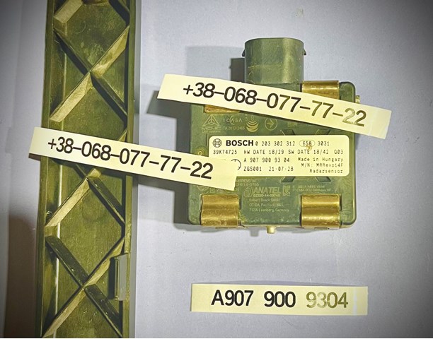 Sensor de radar de distância A9079009304 Mercedes