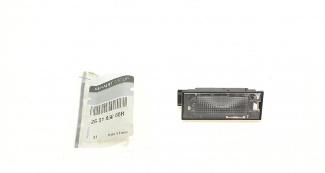 265105055R Renault (RVI) Lanterna da luz de fundo de matrícula traseira