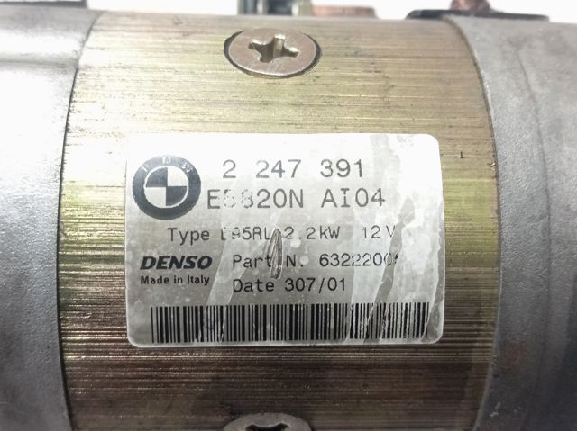 63222005 BMW Motor de arranco