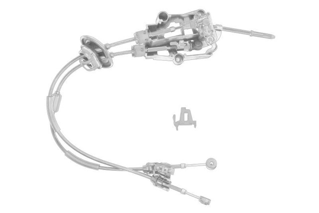 Compre 9803397380 Peugeot/Citroen Cabo de mudança duplo