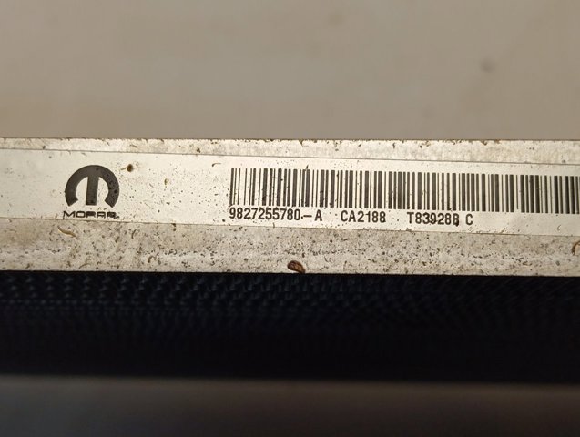 9827255780 Peugeot/Citroen Radiador de aparelho de ar condicionado