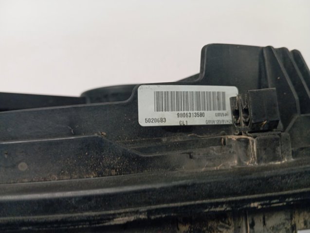 Difusor do radiador de esfriamento, montado com motor e roda de aletas Peugeot/Citroen 9806313580 preço, a partir de 100,63 USD