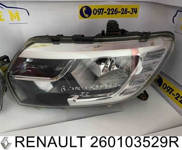 Luz esquerda 260605665R Renault (RVI)