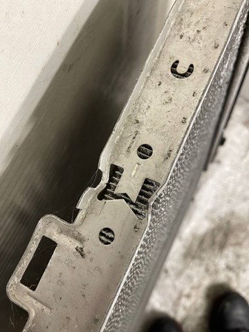 Radiador de esfriamento de motor A0995001203 Mercedes
