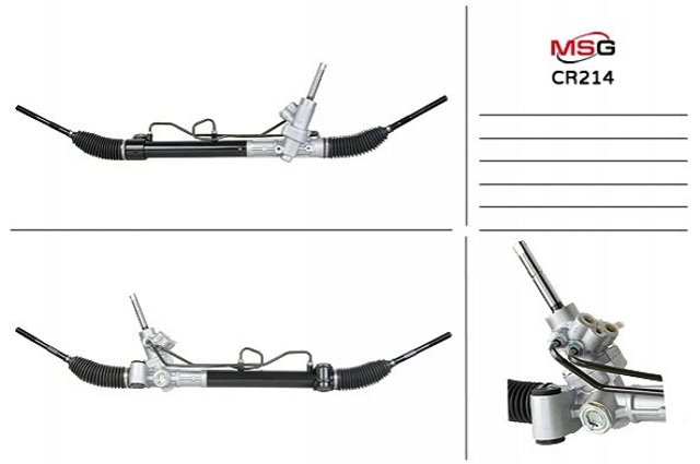 Cremalheira da direção MSG CR214 preço, a partir de 130,35 USD
