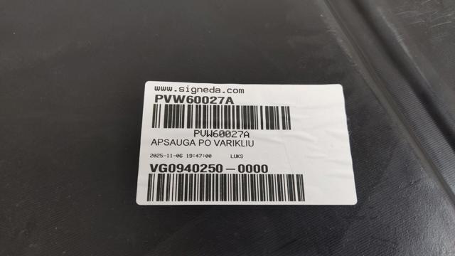 PVW60027A Signeda Proteção de motor, de panela (da seção de motor)