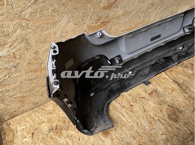 9813343877 Peugeot/Citroen Placa sobreposta do pára-choque traseiro