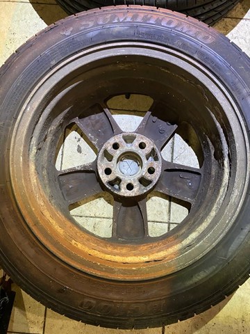  Discos de roda de aleação ligeira (de aleação ligeira, de titânio) Mitsubishi Outlander I SUV (CU) (2003 - 2008) I