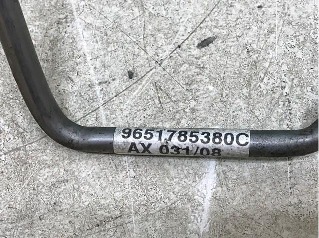 Tubo (mangueira) de fornecimento de óleo de turbina 9651785380 Peugeot/Citroen