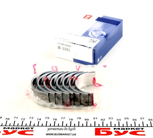 Folhas inseridas de cambota de biela, kit, padrão (STD) 181038000200 NE/NPR