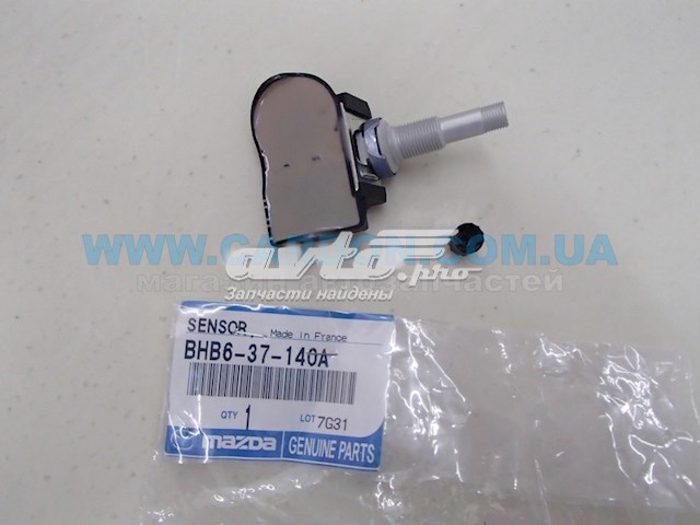 Sensor de pressão de ar nos pneus BHB637140A Mazda