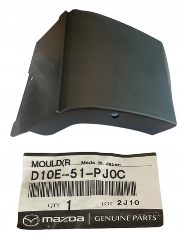 Compre D10E51PJ0C Mazda Placa sobreposta do pára-lama dianteiro direito