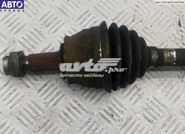Semieixo (acionador) dianteiro esquerdo 51810626 Fiat/Alfa/Lancia