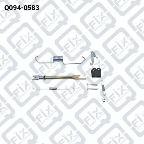 Compre Q0940583 Q-fix Mecanismo de aproximação (de auto-aproximação) das sapatas de tambor (kit de reparação levadiça)