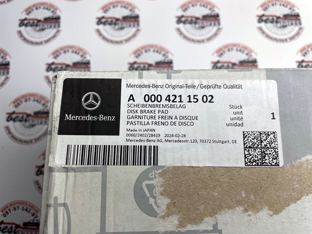 A0004211502 Mercedes 