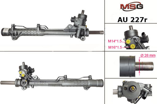 Compre AU227R MSG Rebuilding Cremalheira da direção