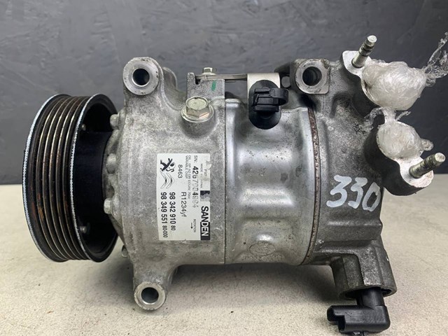 Compressor de aparelho de ar condicionado Peugeot/Citroen 9834291080 preço, a partir de 229,03 USD
