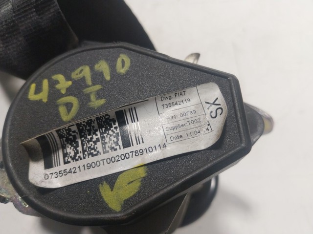Correia de segurança dianteira esquerda Peugeot/Citroen 735542119 preço, a partir de 98,92 USD