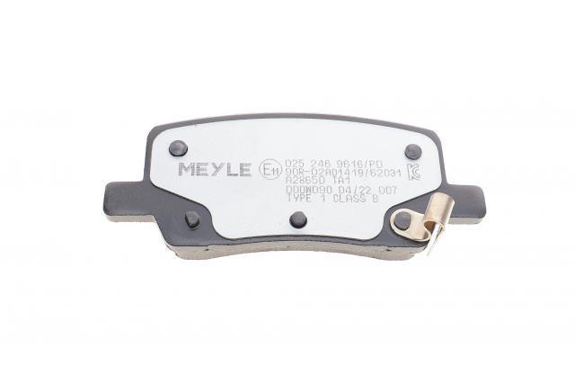 Compre 0252469616PD Meyle Sapatas do freio traseiras de disco