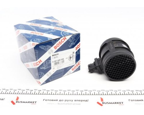 Compre 281006056 Bosch Sensor de fluxo (consumo) de ar, medidor de consumo M.A.F. - (Mass Airflow)