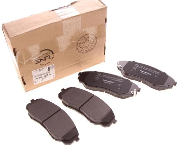 Sapatas do freio dianteiras de disco Peugeot/Citroen 1688650880 preço, a partir de 62,43 USD