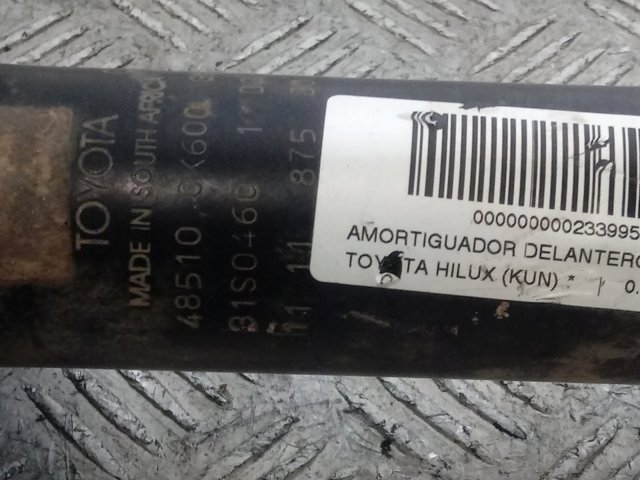 Amortecedor dianteiro Toyota 485100K600 preço, a partir de 286,28 USD