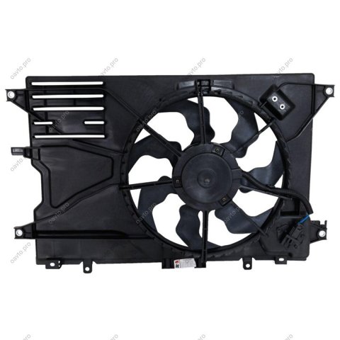 Difusor do radiador de esfriamento, montado com motor e roda de aletas PAF215025 Mazda