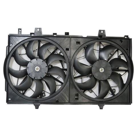 Difusor do radiador de esfriamento, montado com motor e roda de aletas TYC 623400
