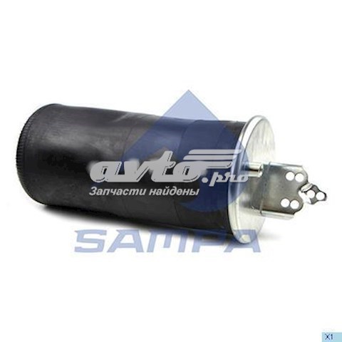 Coxim pneumático (suspensão de lâminas pneumática) do eixo SP556416 Sampa Otomotiv‏
