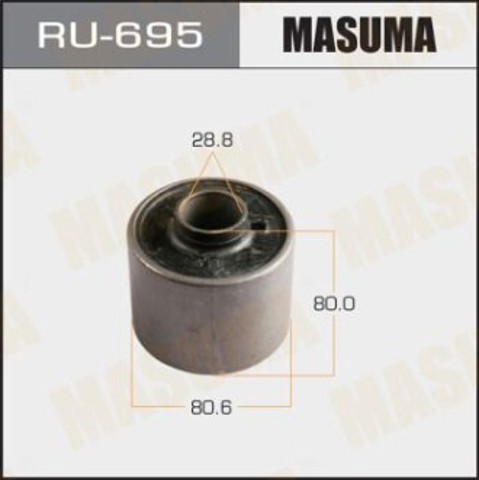 Bloco silencioso dianteiro do braço oscilante inferior Masuma RU695 preço, a partir de 19,60 USD