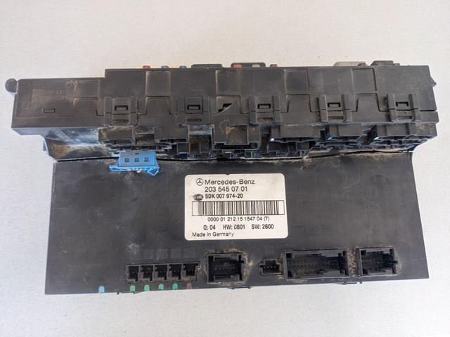 Unidade de dispositivos de segurança Mercedes A2035450701