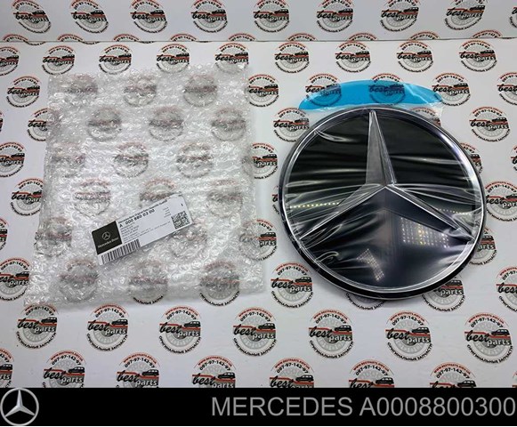 Compre 0008800300 Mercedes Emblema de grelha do radiador