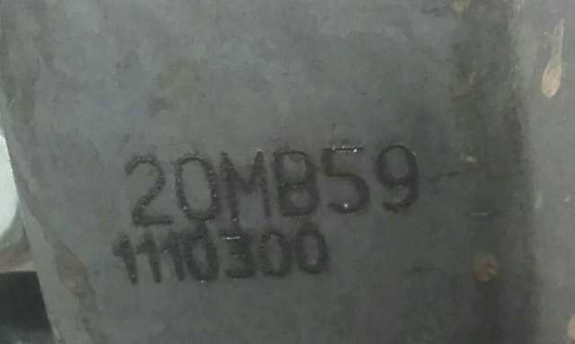 20MB59 Peugeot/Citroen Caixa de Mudança montada (caixa mecânica de velocidades)