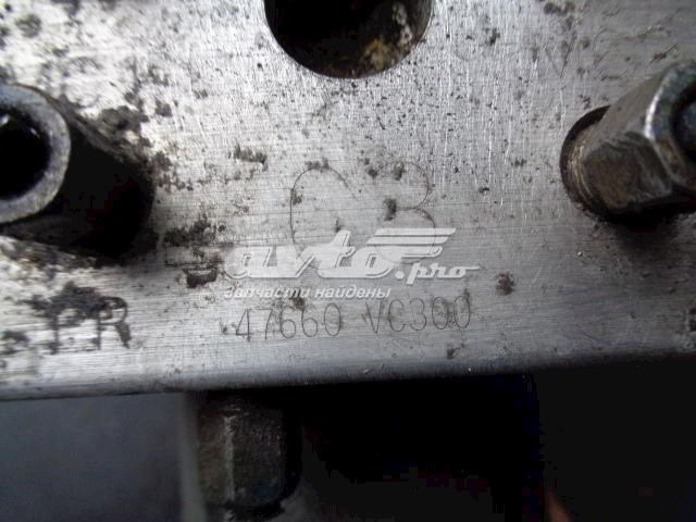 Unidade hidráulico de controlo ABS Nissan/Infiniti 47660VC300 preço, a partir de 218,77 USD