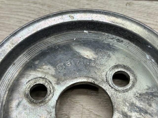 Polia de bomba da Direção hidrâulica assistida 51817135 Fiat/Alfa/Lancia