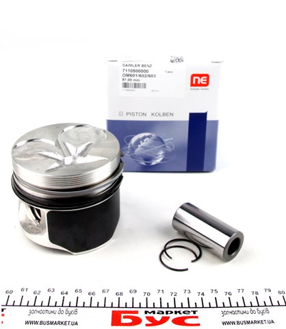 Pistão do kit para 1 cilindro, STD 130010000700 NE/NPR