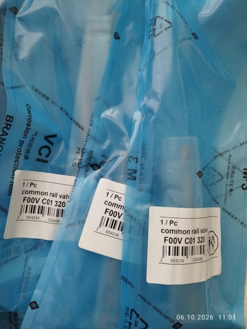 Compre F00VC01320 Bosch Válvula do injetor